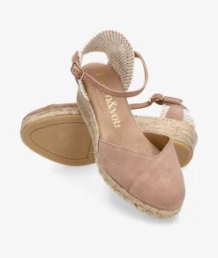 Alpargatas bloom&you DALIA en serraje nude