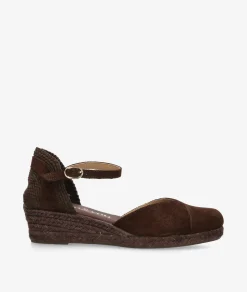 Alpargatas bloom&you DALIA en serraje marrón