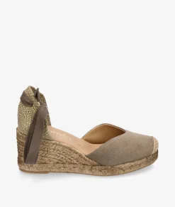 Alpargatas bloom&you PETUNIA en serraje taupe