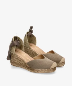 Alpargatas bloom&you PETUNIA en serraje taupe