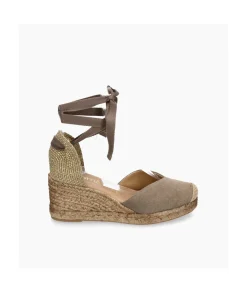 Alpargatas bloom&you PETUNIA en serraje taupe