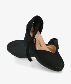 Alpargatas bloom&you PETUNIA en negro