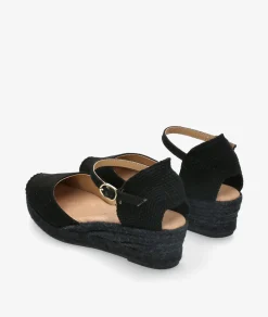 Alpargatas bloom&you SANDI en negro