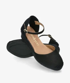 Alpargatas bloom&you SANDI en negro