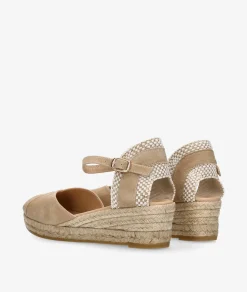 Alpargatas Gaimo COPITA en ante camel