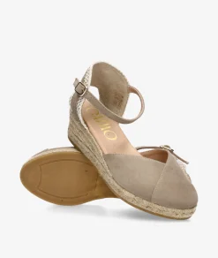 Alpargatas Gaimo COPITA en ante taupe