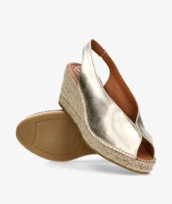 Alpargatas Viguera 2127 en platino