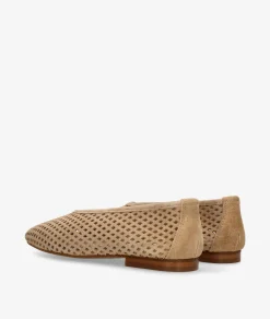 Bailarinas bloom&you FIORA en serraje taupe