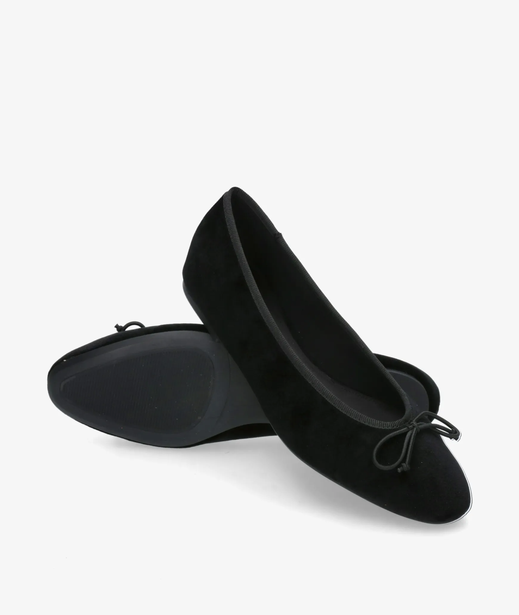 Bailarinas CORINA M4565 en NEGRO TERCIOPELO