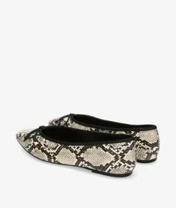Bailarinas CORINA M4590 en serpiente beige