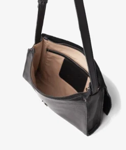 Bolso de piel Biba CET3L en negro