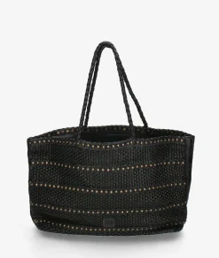 Bolso de piel Biba ETA2L en negro
