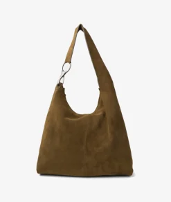 Bolso de piel Biba JAP2L en serraje marrón