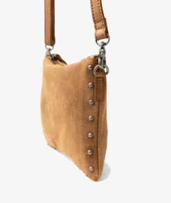Bolso de piel Biba PRR1L PERRY en serraje taupe