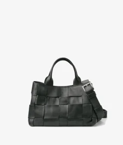 Bolso de piel Biba WAN1L en negro