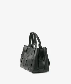 Bolso de piel Biba WAN1L en negro