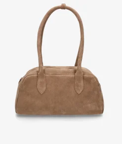 Bolso de piel BLOOM - CNP BLOOM BOWLING en serraje taupe