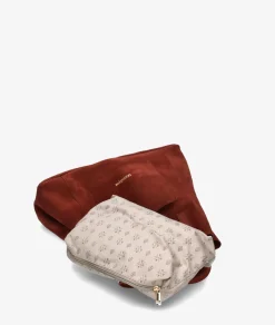 Bolso de piel bloom&you DALLAS en serraje burdeos