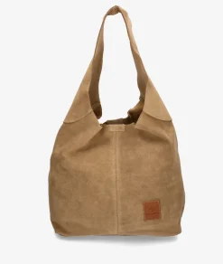 Bolso de piel bloom&you ELLIE en serraje taupe