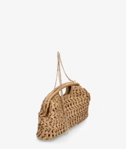 Bolso de rafia bloom&you BLOOM SOLEA en camel