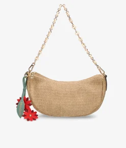 Bolso de rafia bloom&you BAGUETTE en beige