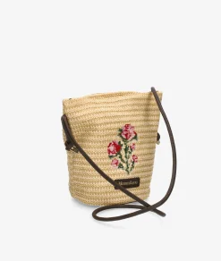 Bolso de rafia bloom&you BLOOM BASKET en beige