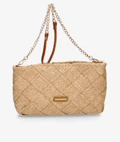 Bolso de rafia bloom&you ZOE en camel