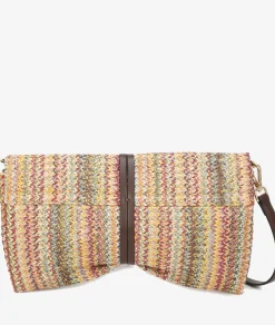 Bolso de rafia pabloochoa.shoes 21020 en multicolor