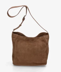 Bolso textil BLOOM - CNP TEXAS en serraje taupe