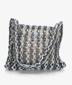 Bolso textil bloom&you AGATHA CROSSBODY en plata