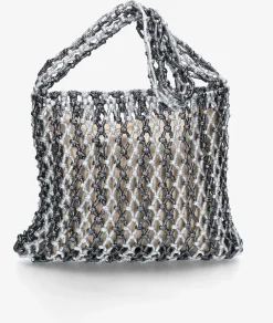 Bolso textil bloom&you AGATHA CROSSBODY en plata