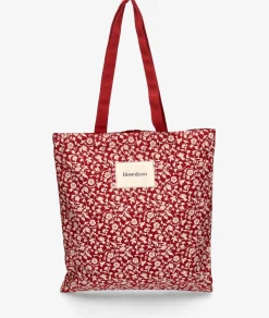 Bolso textil bloom&you FLOWER TOTE en cereza