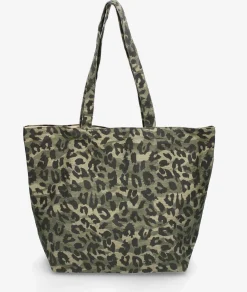 Bolso textil bloom&you LEOPARD HUNTER TOTE en leopardo