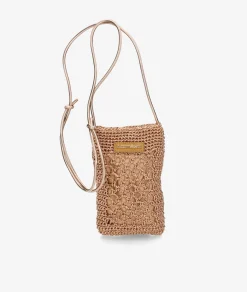 Bolso textil bloom&you SHINE MOBILE en oro