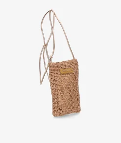 Bolso textil bloom&you SHINE MOBILE en oro