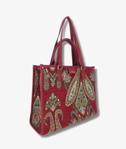 Bolso textil Martina K 2503807 en burdeos