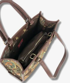 Bolso textil Martina K 2503807 en marrón