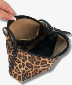 Bolso textil Martina K 24669 en leopardo