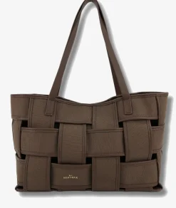 Bolso textil Martina K 7254 en marrón