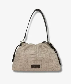 Bolso textil Martina K 25025 en beige