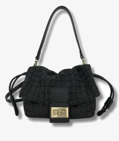 Bolso textil Martina K 25403 en negro