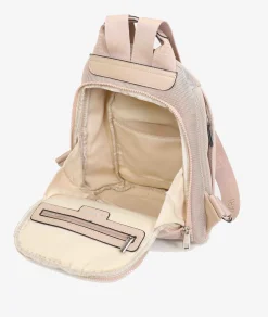 Bolso textil pabloochoa.shoes 21071 en beige