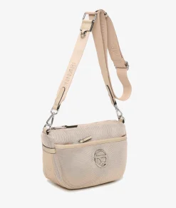 Bolso textil pabloochoa.shoes 21070 en beige