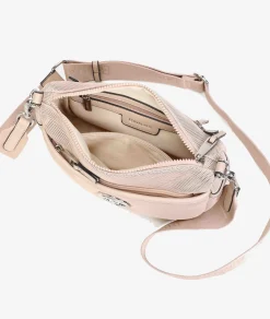 Bolso textil pabloochoa.shoes 21070 en beige