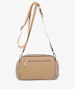 Bolso textil pabloochoa.shoes 20940 en camel