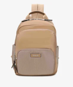 Bolso textil pabloochoa.shoes 20944 en camel