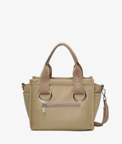 Bolso textil pabloochoa.shoes 21154 en caki