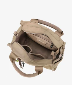 Bolso textil pabloochoa.shoes 21154 en caki