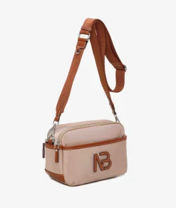 Bolso textil pabloochoa.shoes 21180 en camel