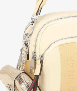 Bolso textil pabloochoa.shoes 21061 en mostaza